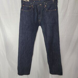 Levi's Strauss & Co Two Horse Brand Selvedge Men's Relaxed Denim Jean Size 32X34